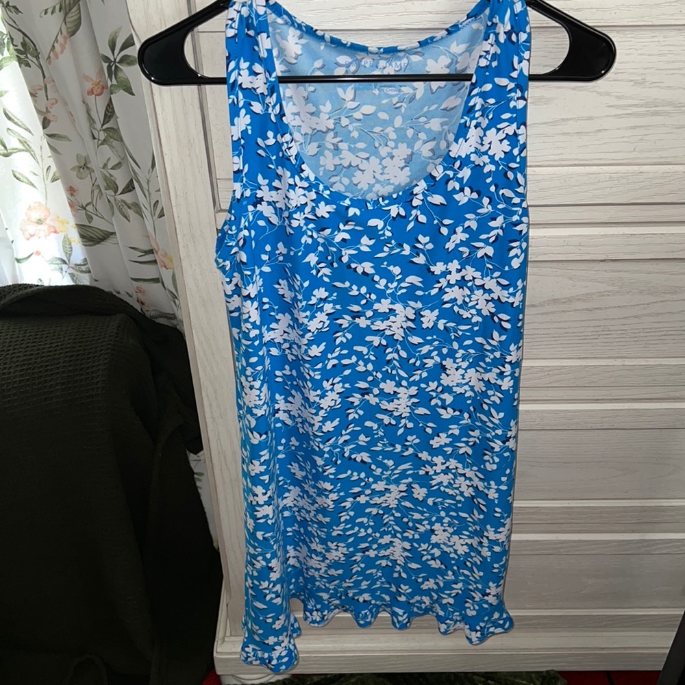 Draper James blue sleeveless nightdress , sz S/M